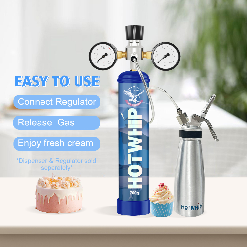 Hotwhip Whipped Cream Chargers 1.1L