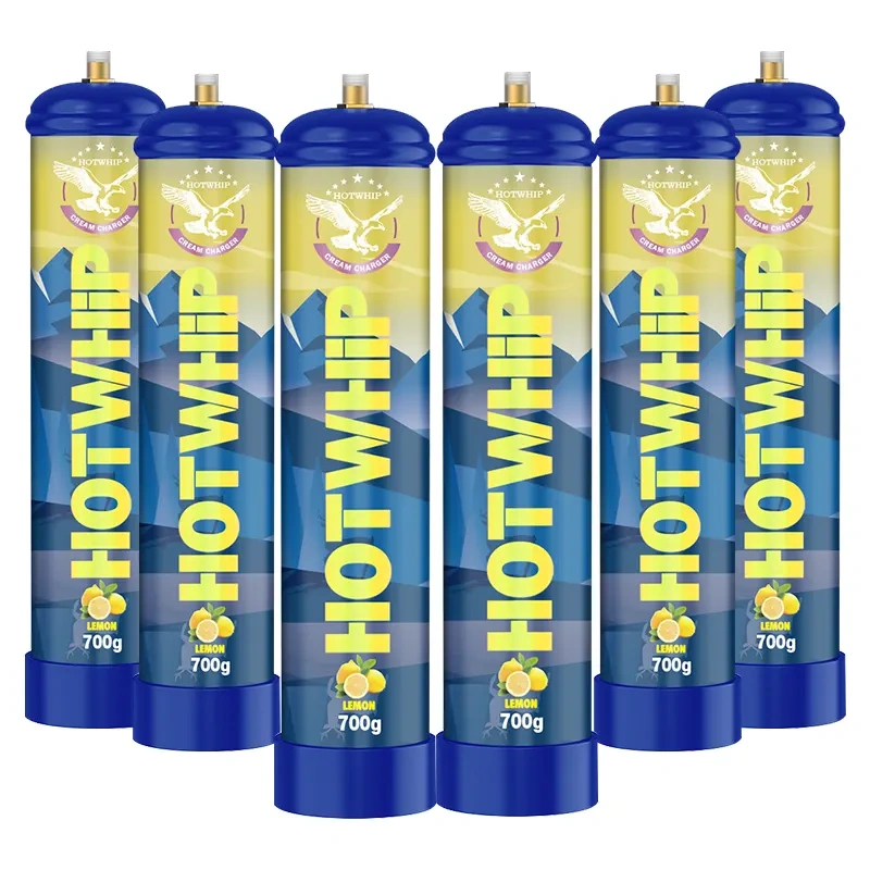 Lemon Flavor Whipped Nitrous Oxide Cream Charger