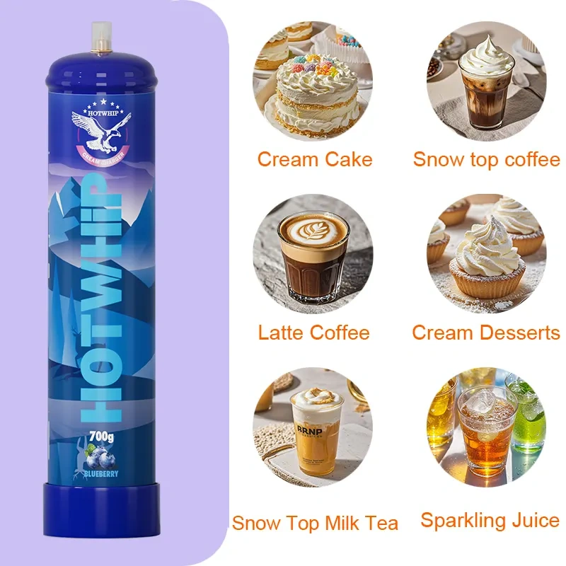 blueberries flavor whipped nitrous oxide cream charger