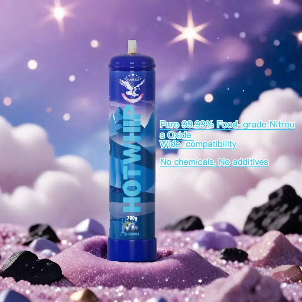 blueberries flavor whipped nitrous oxide cream charger