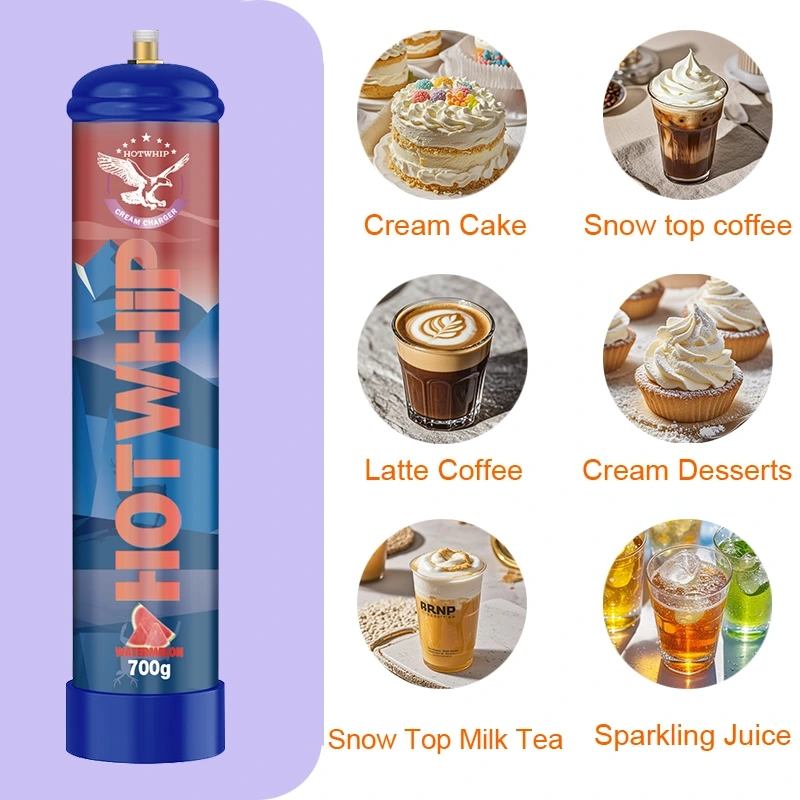 Hotwhip Whipped Cream Charger 1.1L/700g Food Grade Tanks -Watermelon Flavor