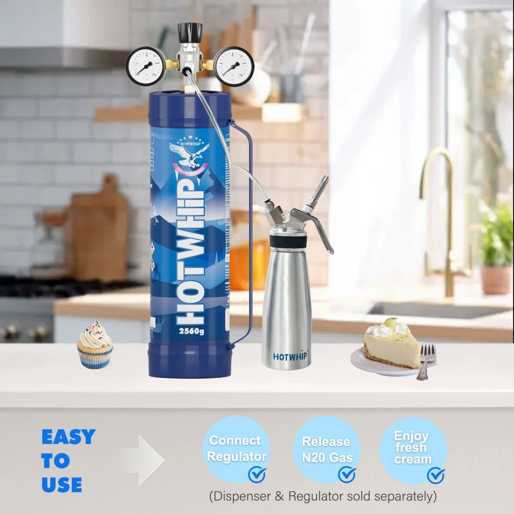 Whipped Cream Charger 4.0L/2560g Food Grade Tanks -Original Flavor