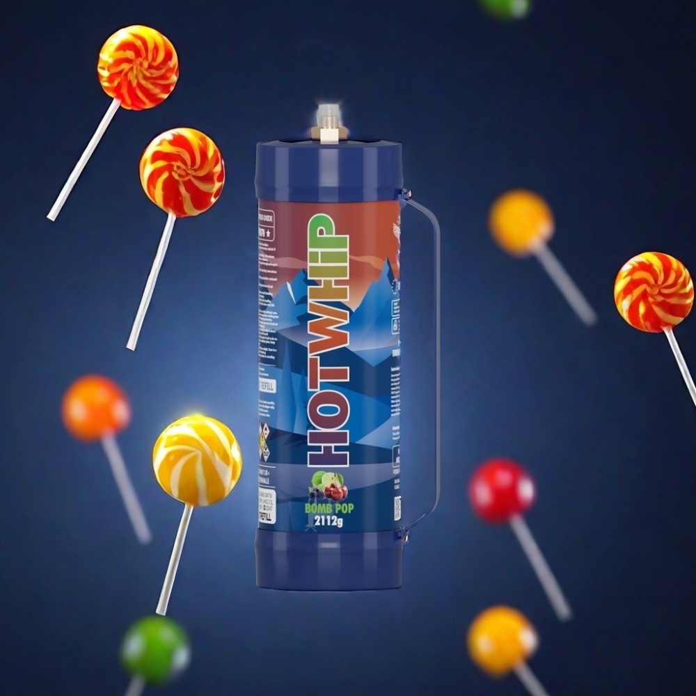 Hotwhip 3.3L/2112g Whipped Cream Charger (Bomb Pop Flavor)
