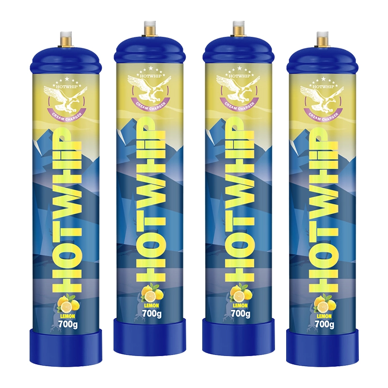 Lemon Flavor Whipped Nitrous Oxide Cream Charger