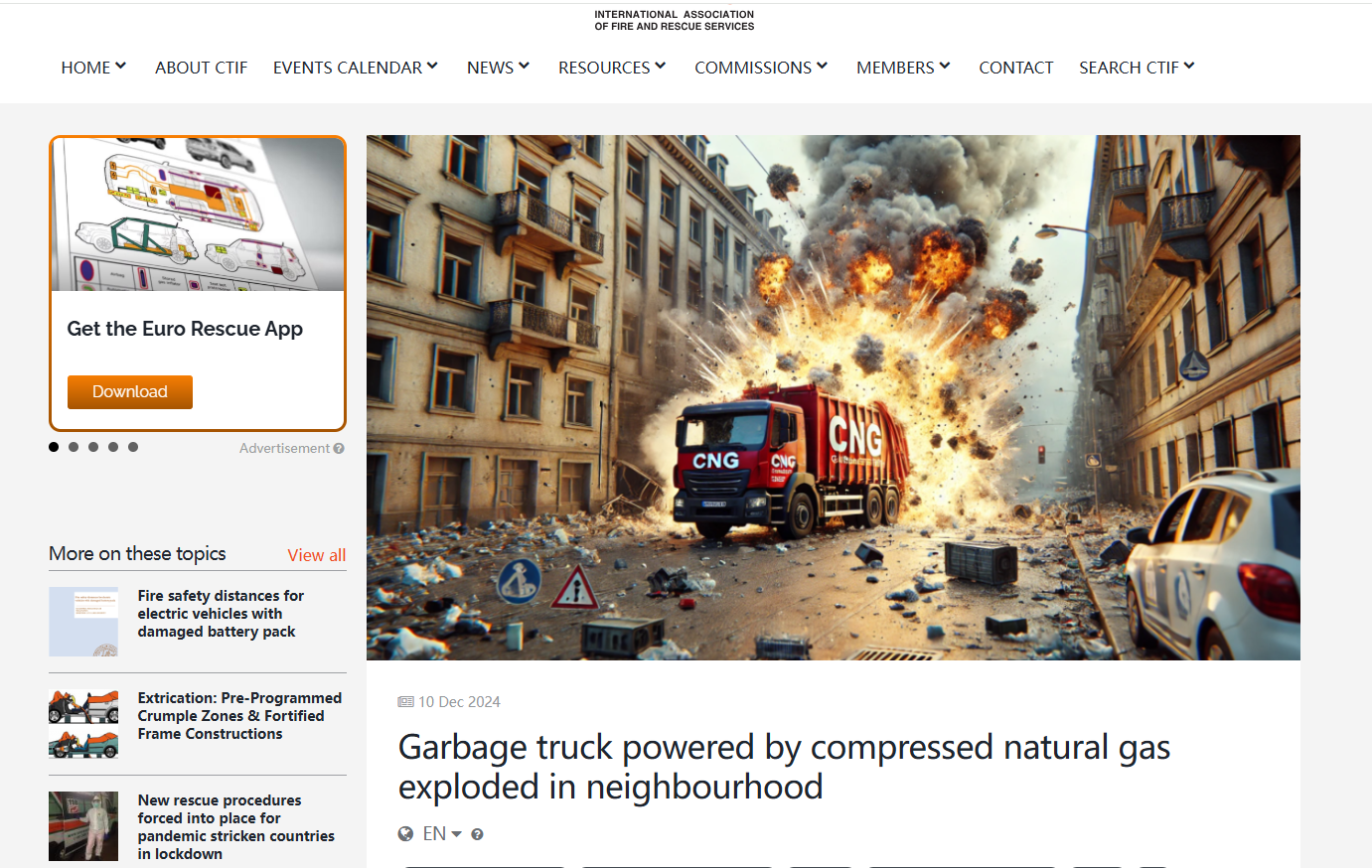 Gas Explosion News