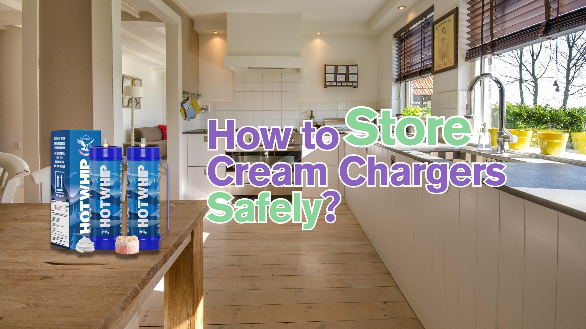 How to Store Cream Chargers Safely？