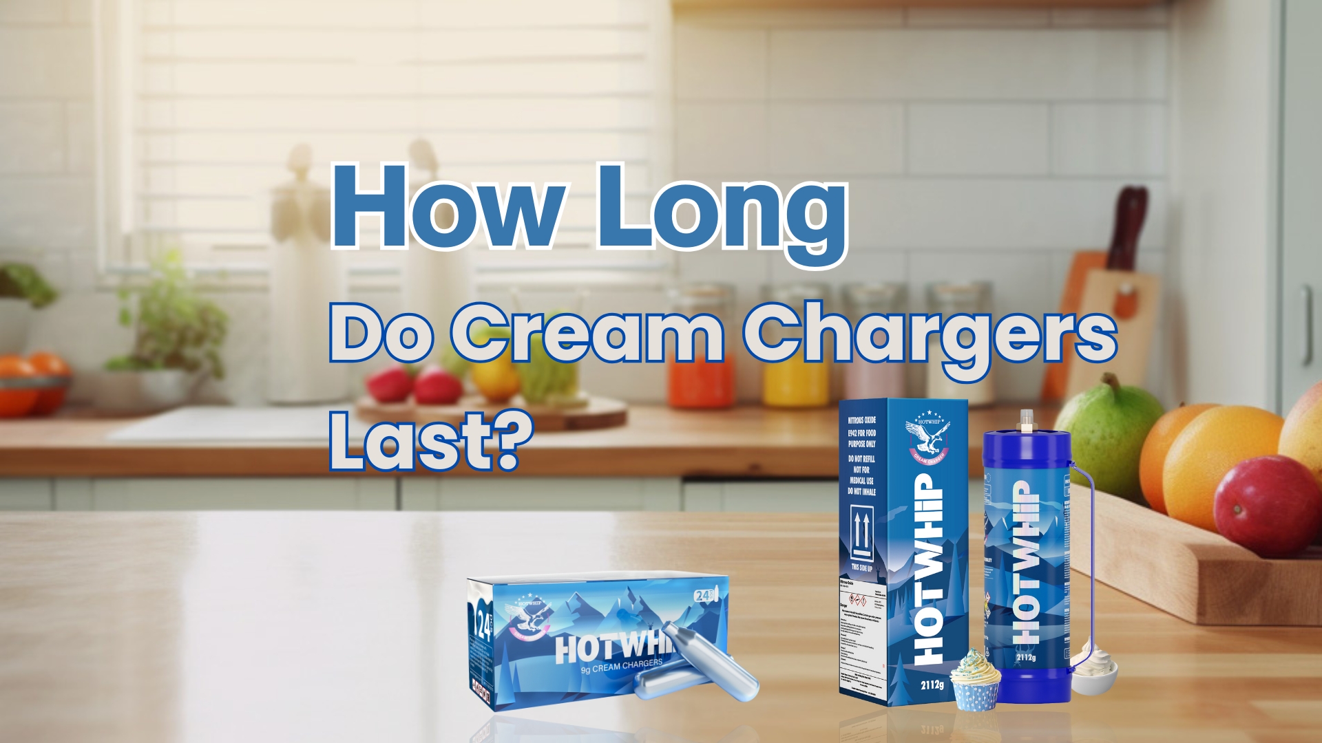 How Long Do Cream Chargers Last?