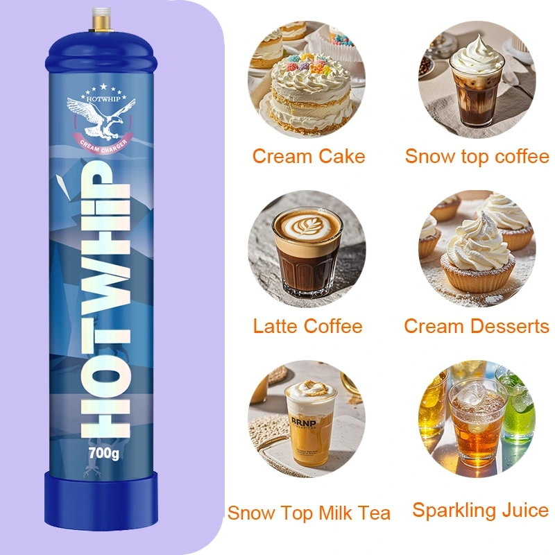Whipped Cream Charger 1.1L/700g Food Grade Tanks (Original Flavor)
