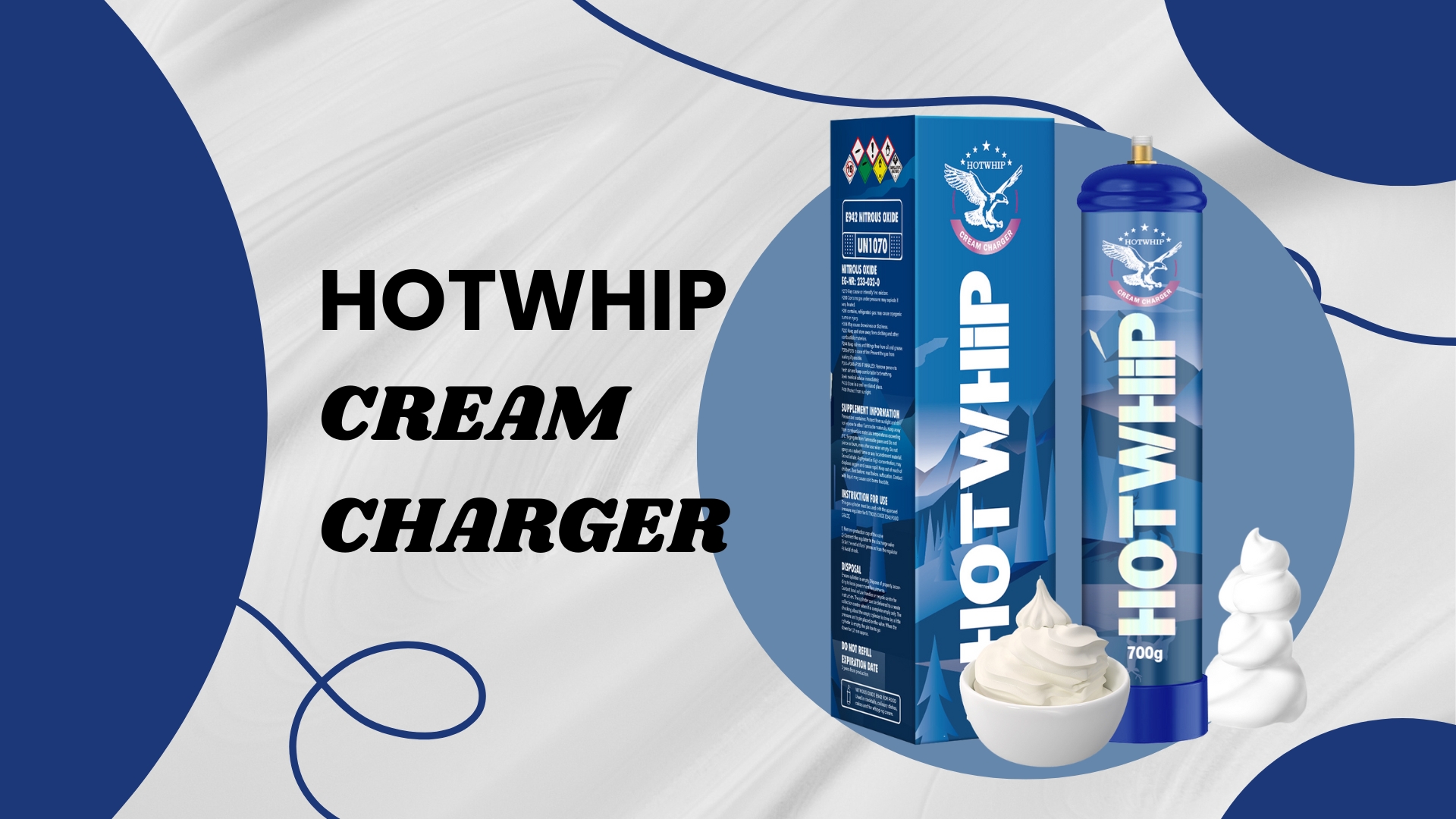 packaging of cream charger