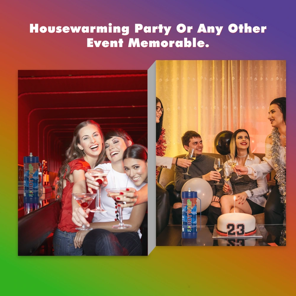 Hotwhip 3.3L/2112g Whipped Cream Charger (Bomb Pop Flavor)