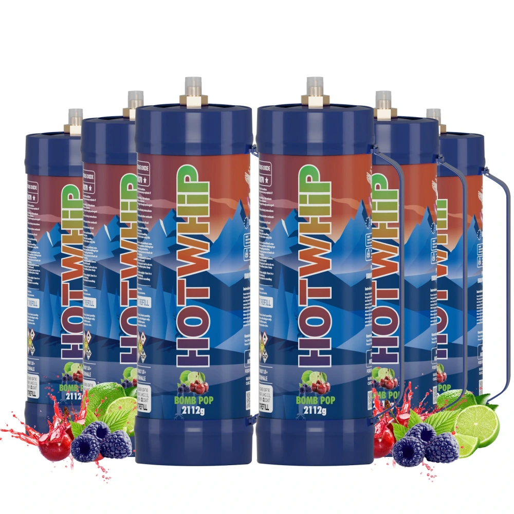 Hotwhip 3.3L/2112g Whipped Cream Charger (Bomb Pop Flavor)