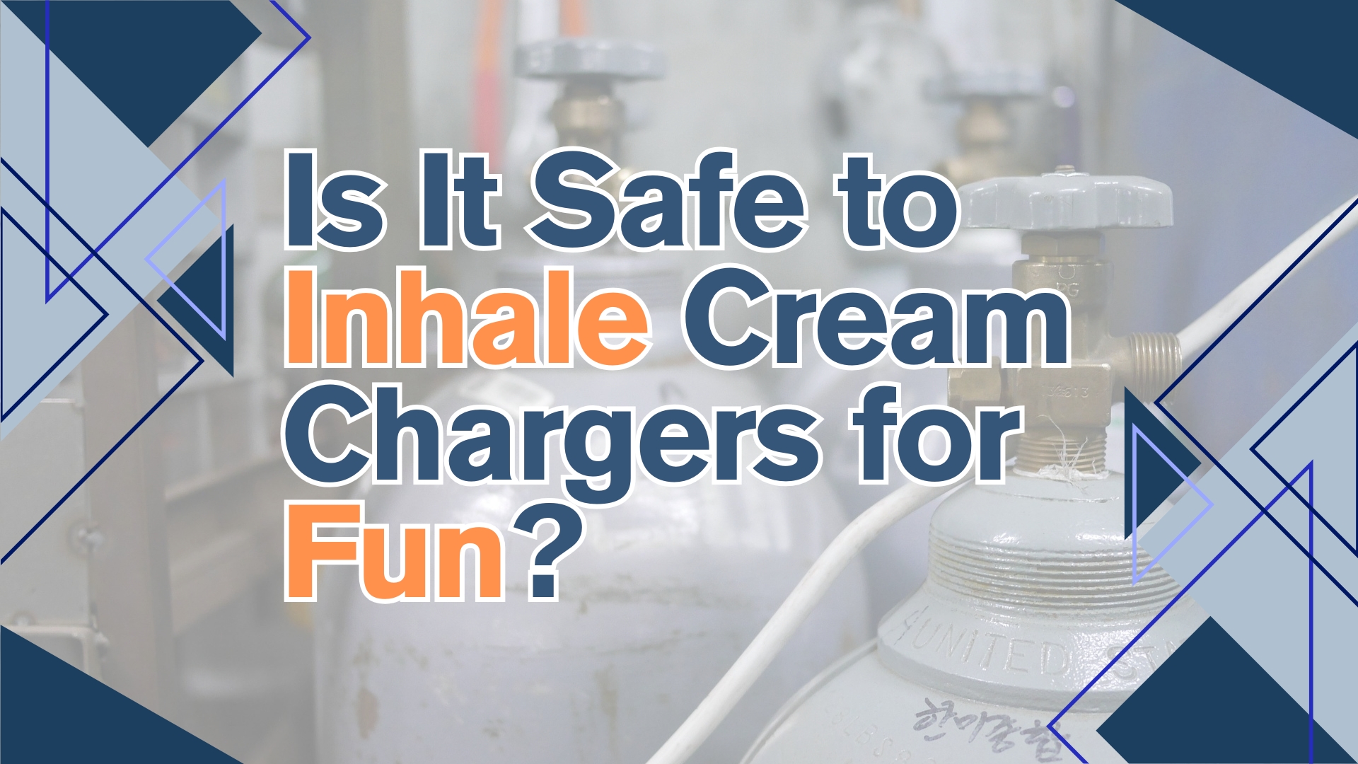 Is It Safe to Inhale Cream Chargers for Fun