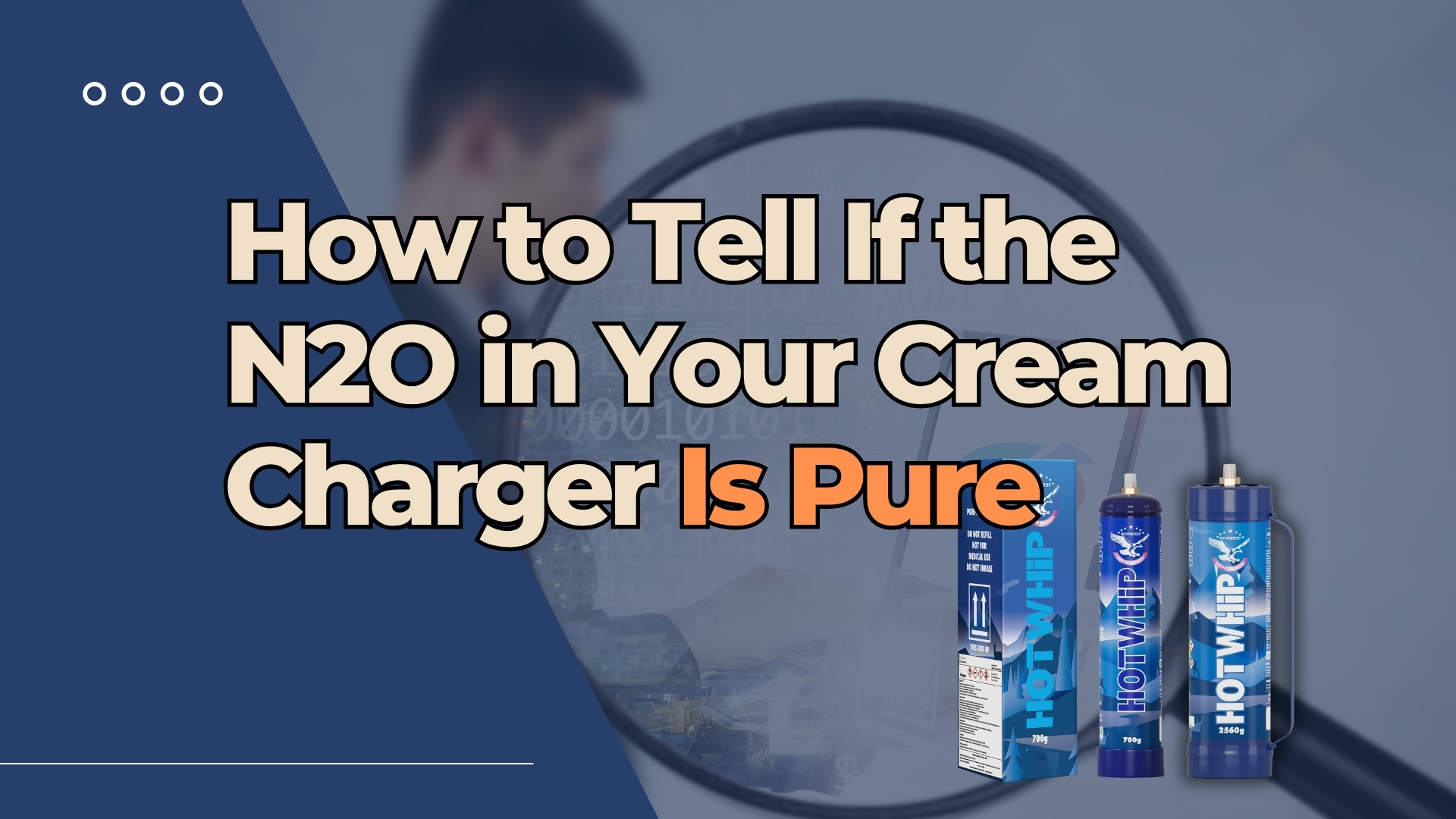 How to Tell If the N2O in Your Cream Charger Is Pure