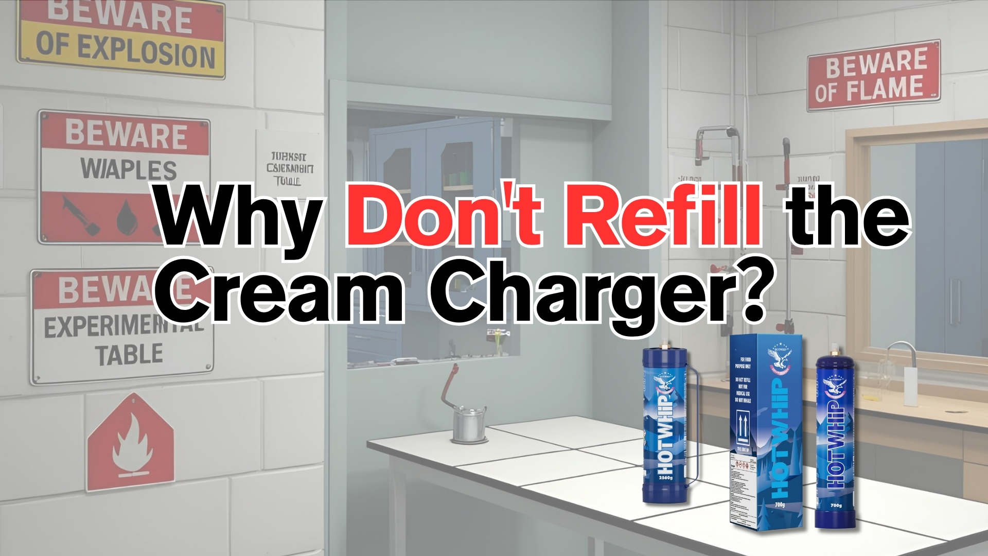 Why Don't Refill the Cream Charger？