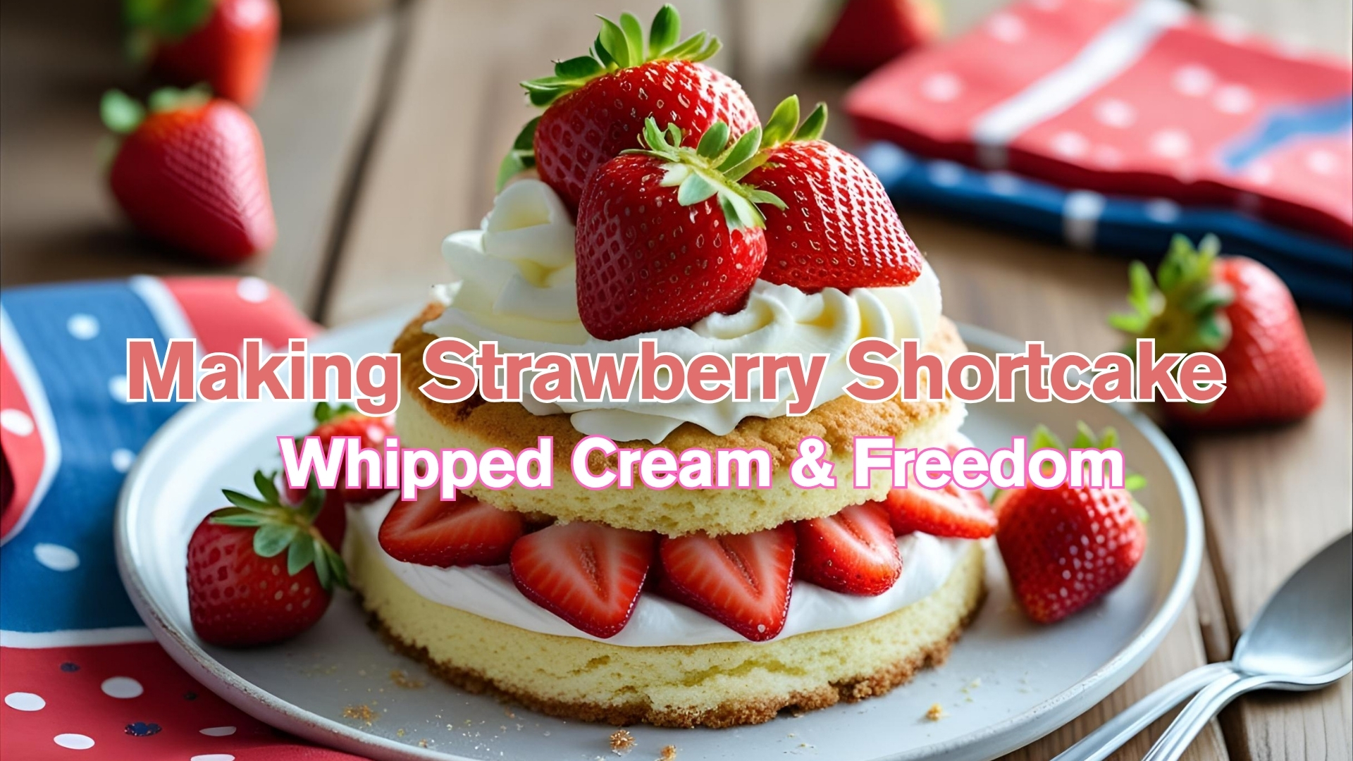 Whipped Cream & Freedom: Making Strawberry Shortcake with a Cream Charger