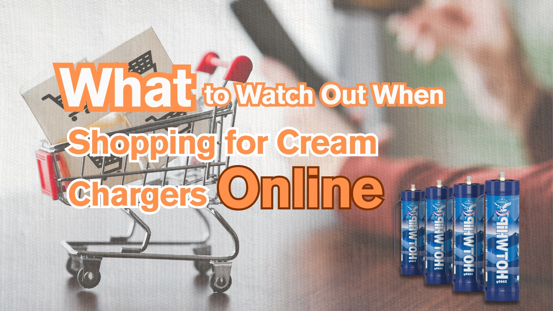 Shopping for Cream Chargers Online