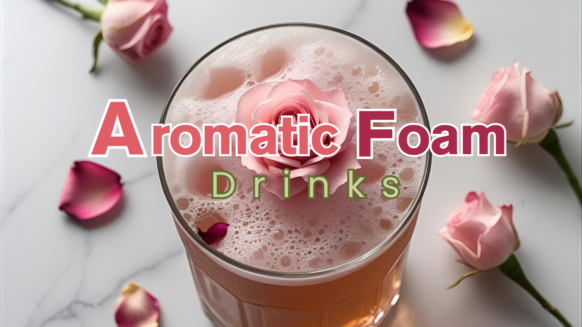 Make Aromatic Foam Drinks