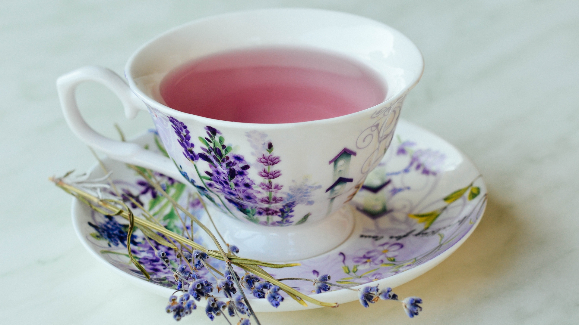 Lavender tea