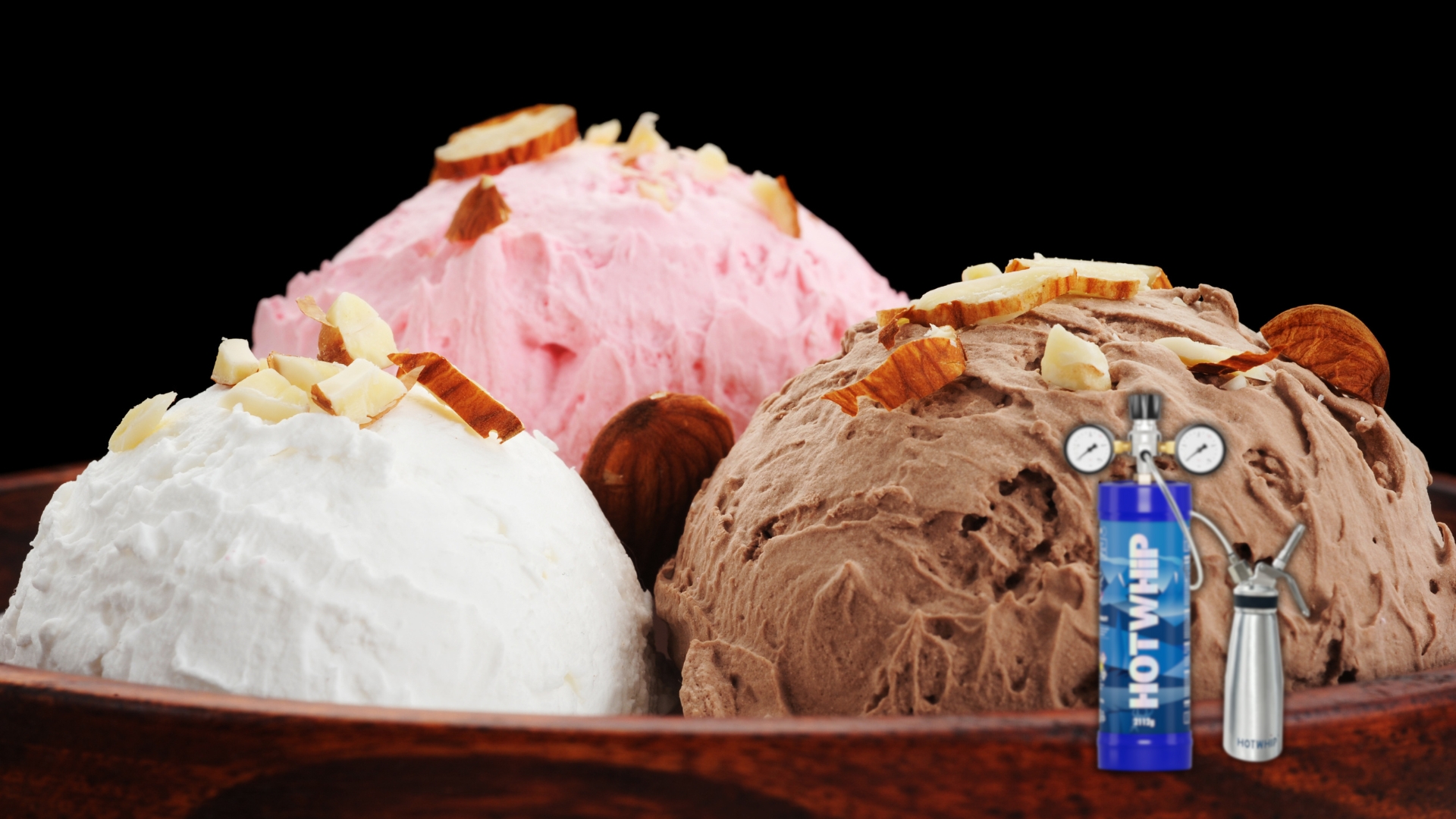 make ice cream with cream charger