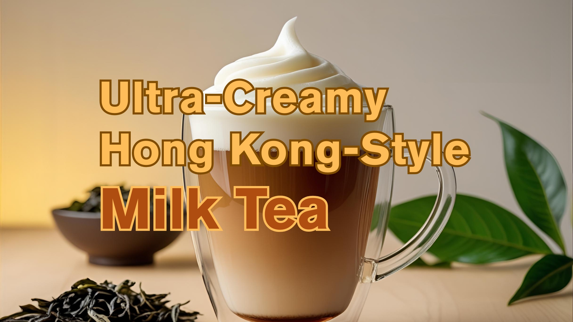 Ultra-Creamy Hong Kong-Style Milk Tea