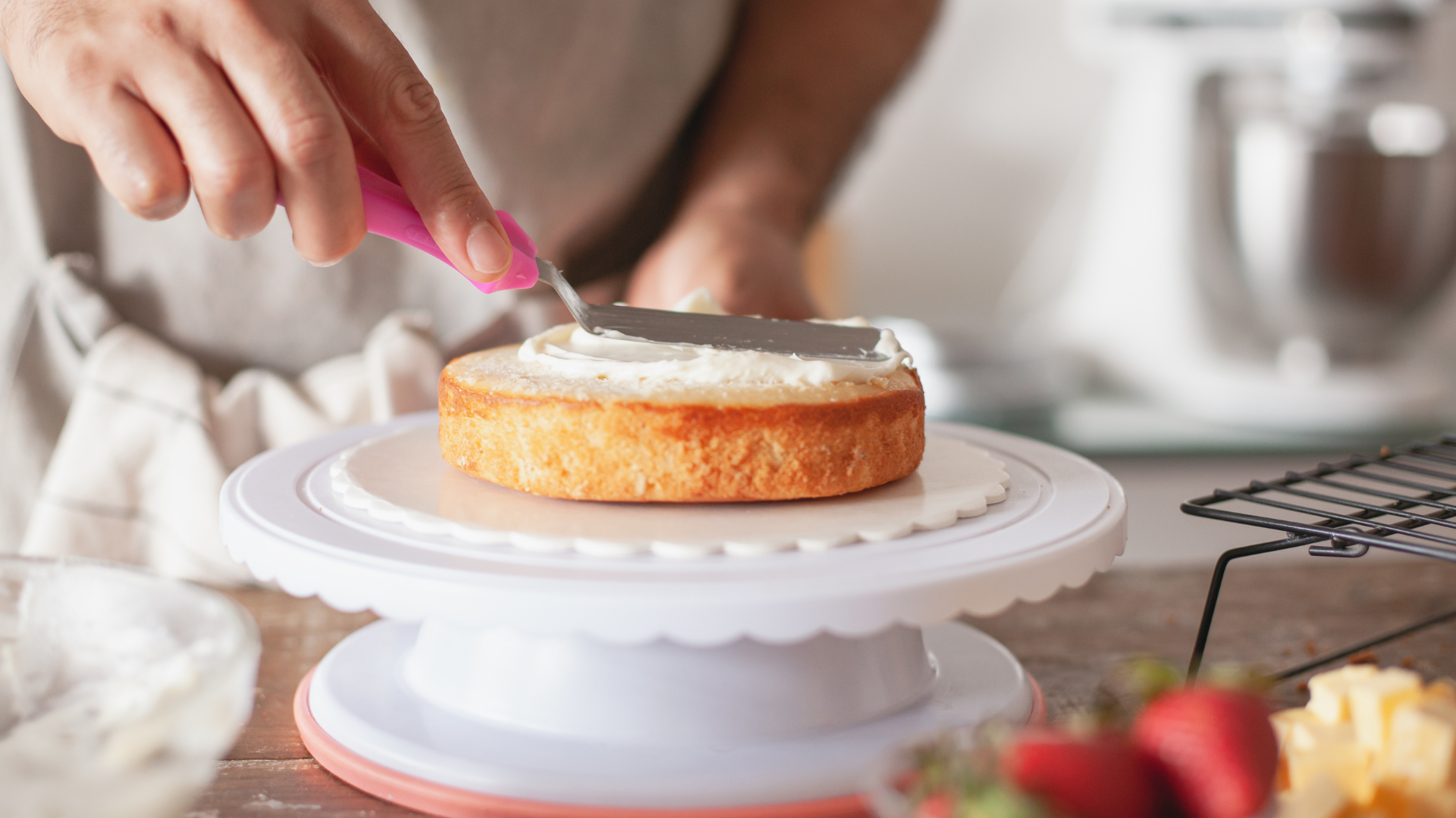 Bake the Sponge Cake