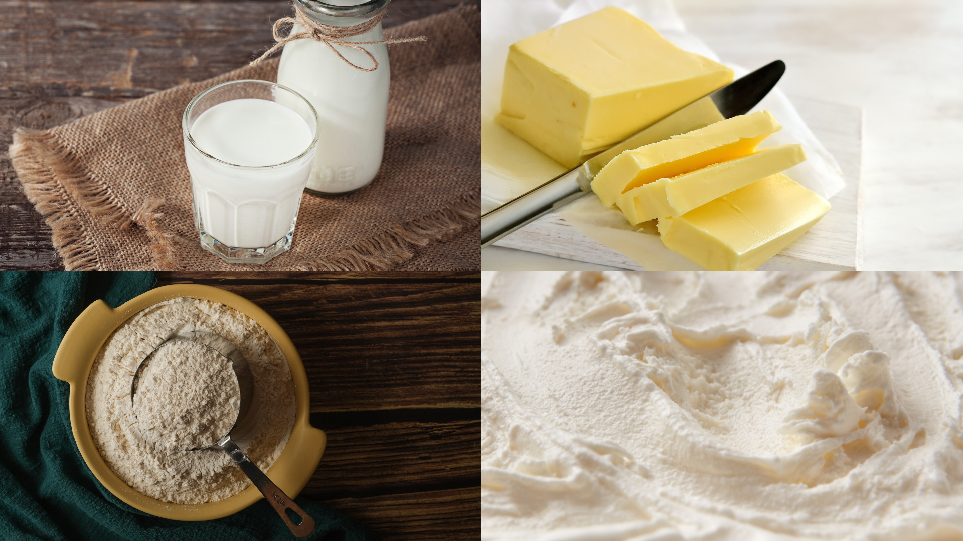 Ingredients for puffs