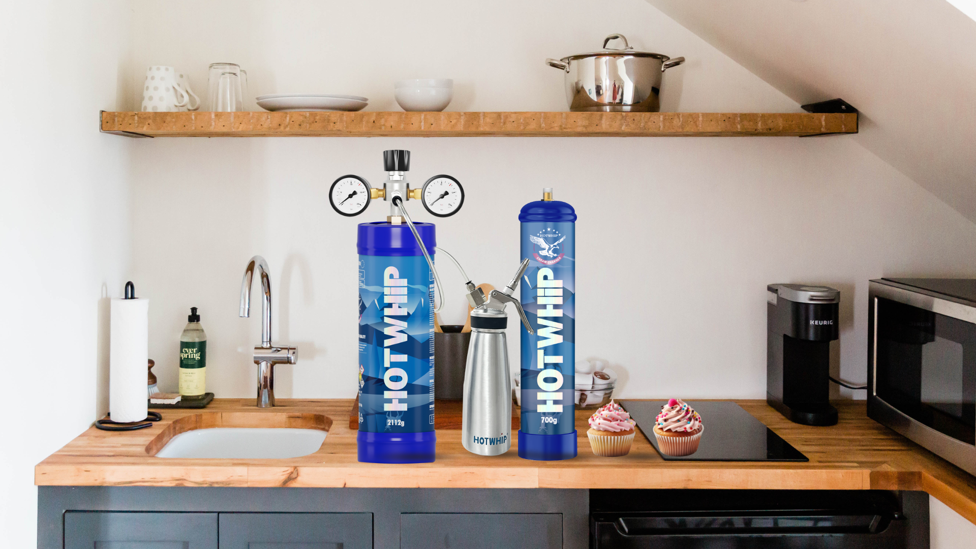 hotwhip whipped cream  charger