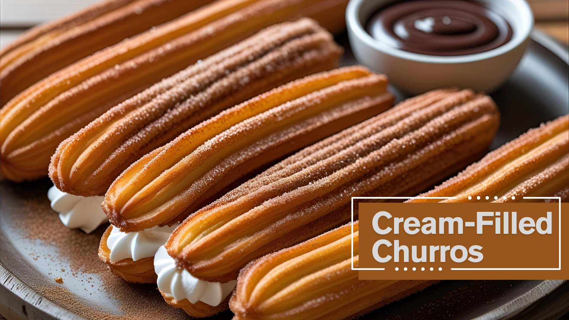 Cream Filled Churros