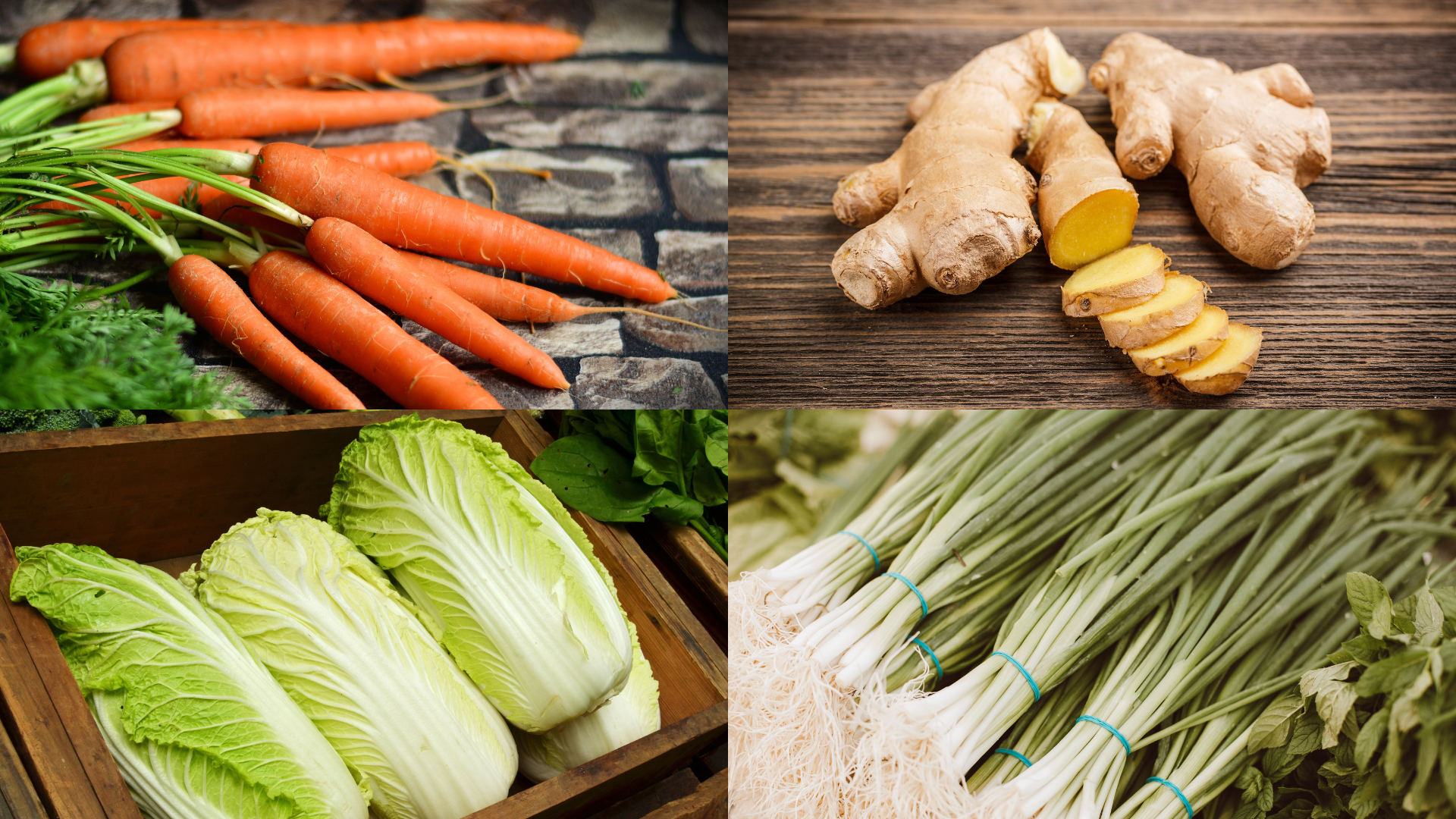 ingredients for Fast Infused Kimchi