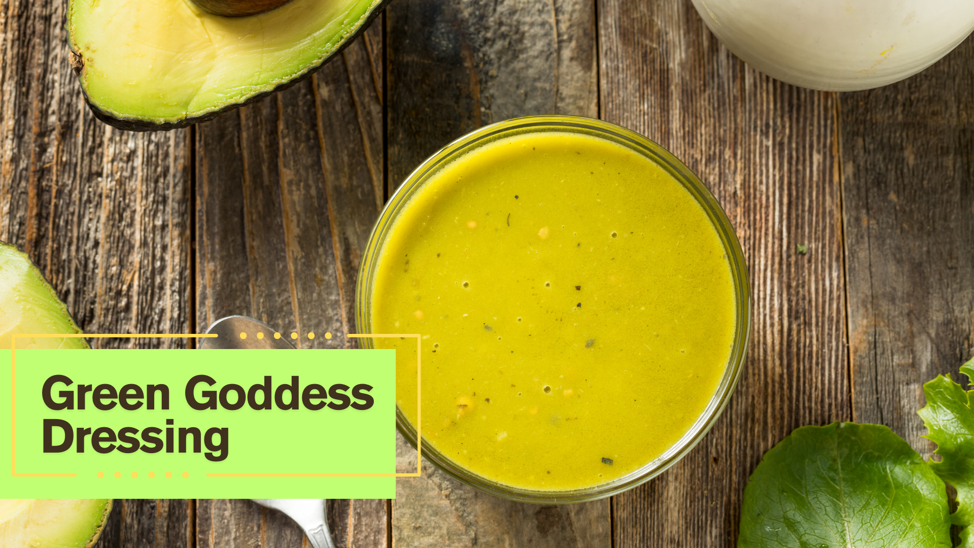 Whipped Green Goddess Dressing
