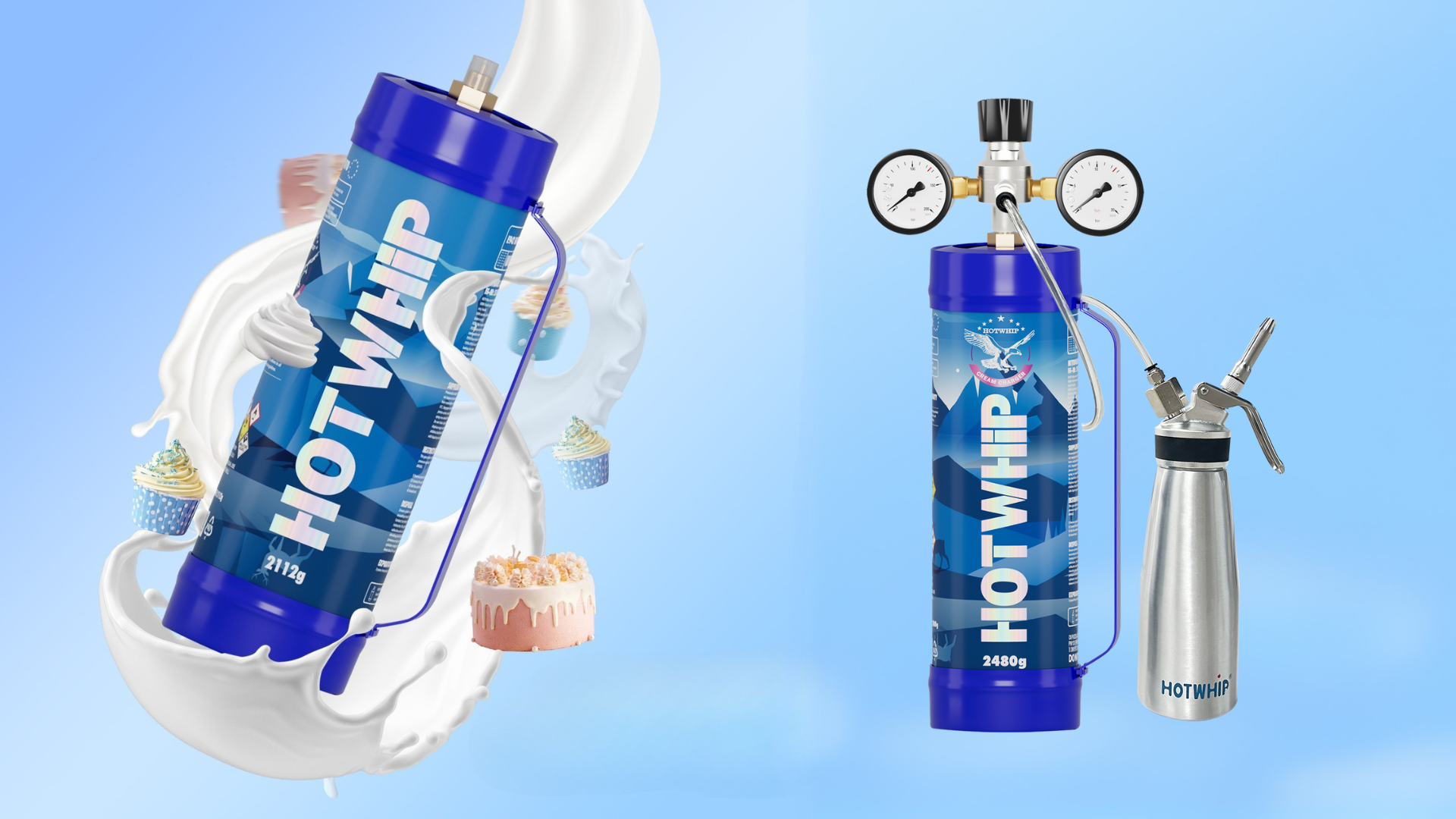 Difference between Whipped Cream Dispenser and&nbsp;Cream Charger