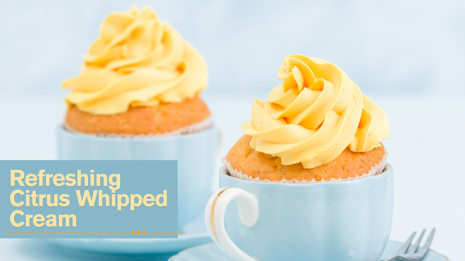 Refreshing Citrus Whipped Cream