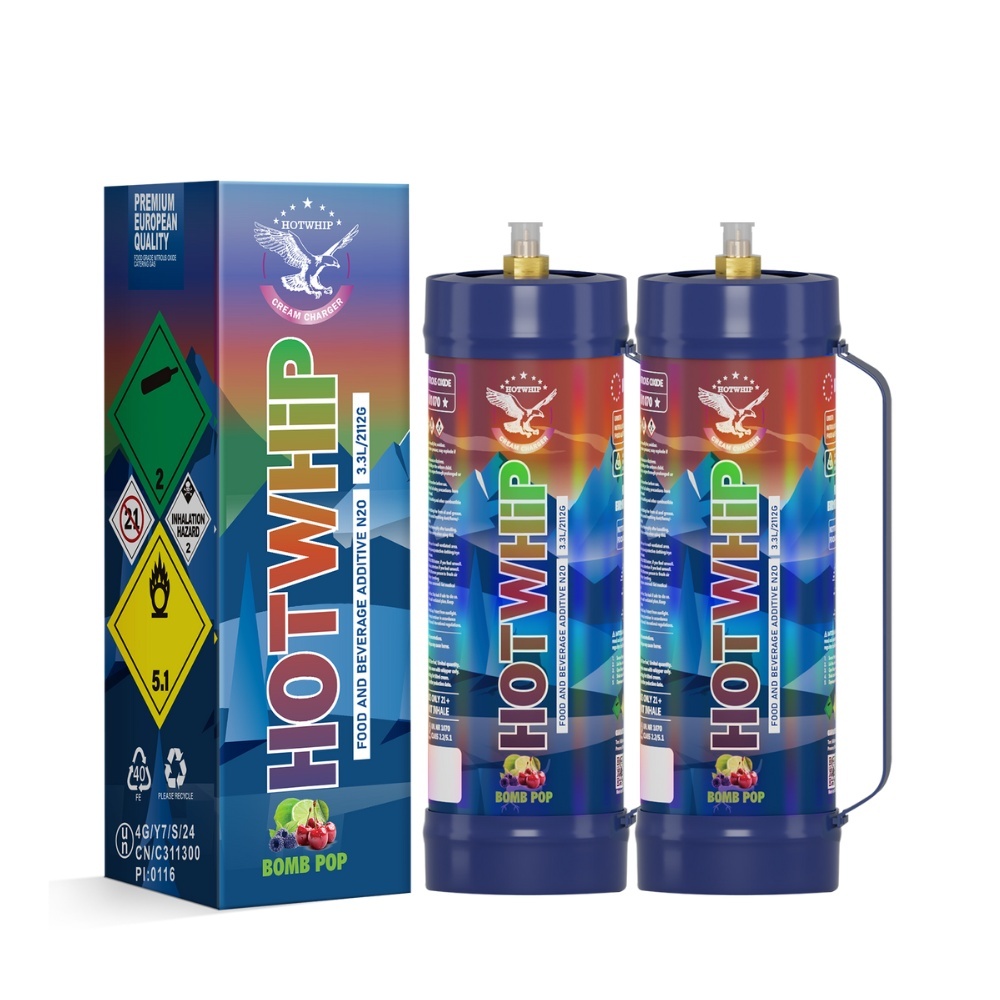 Hotwhip 3.3L/2112g Whipped Cream Charger (Bomb Pop Flavor)