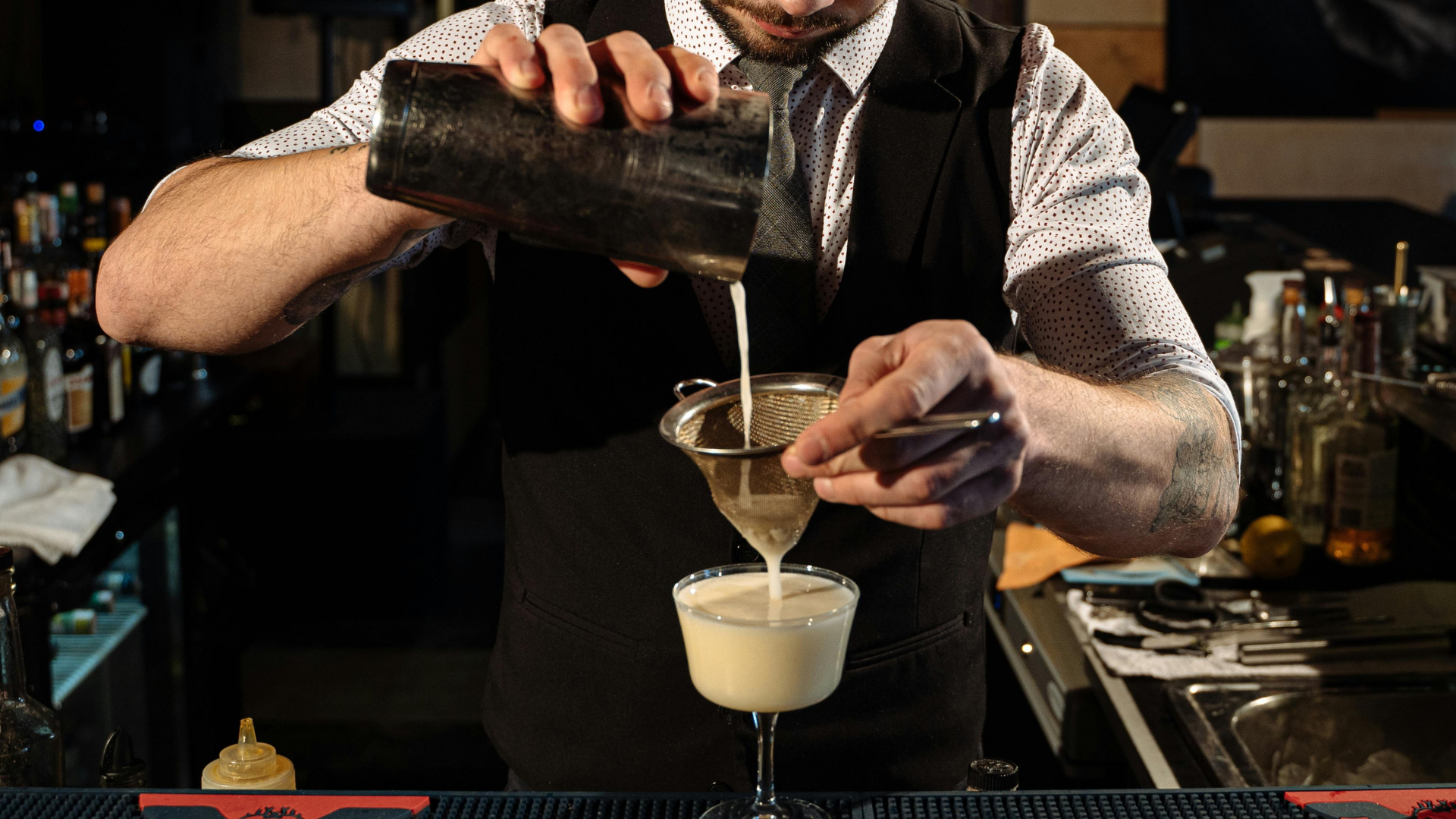 make Eggnog Cocktail