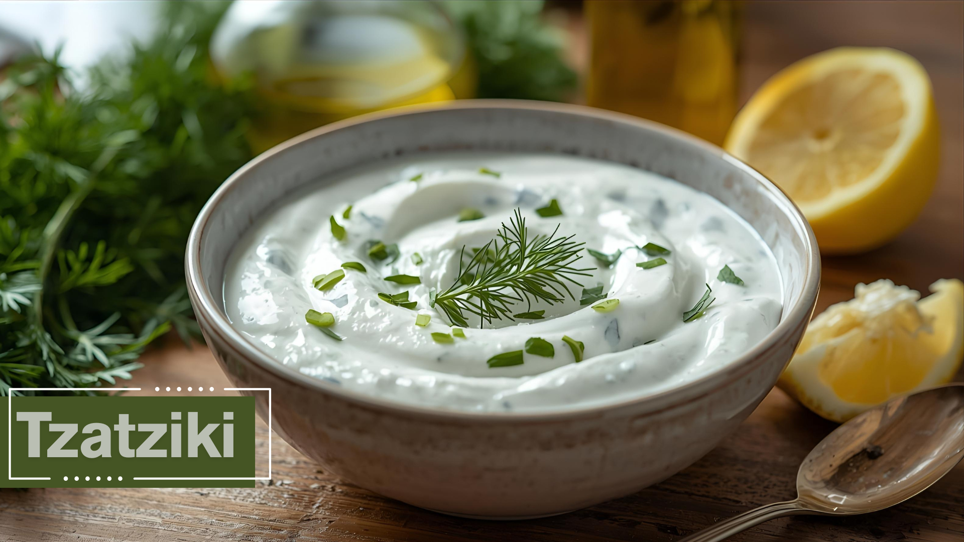Tzatziki recipe