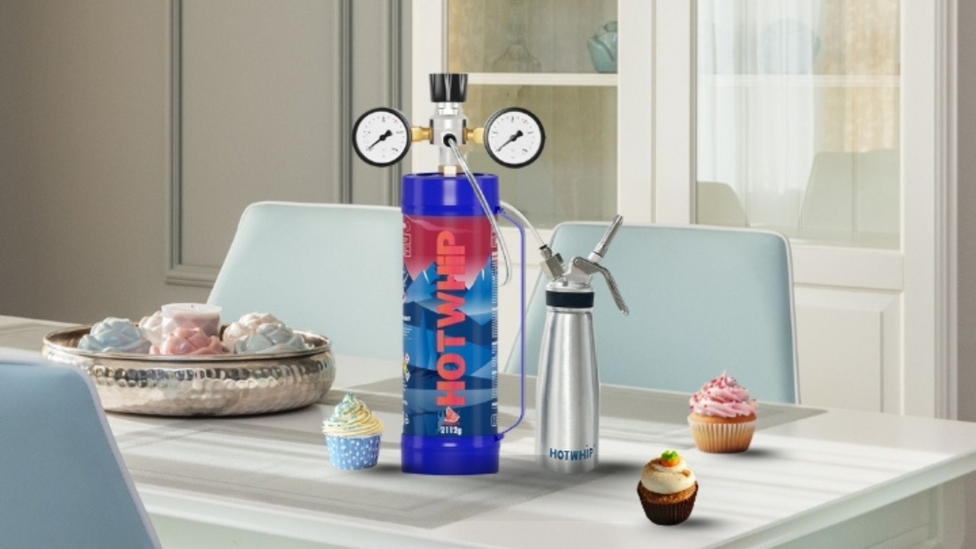 cream charger and dispenser