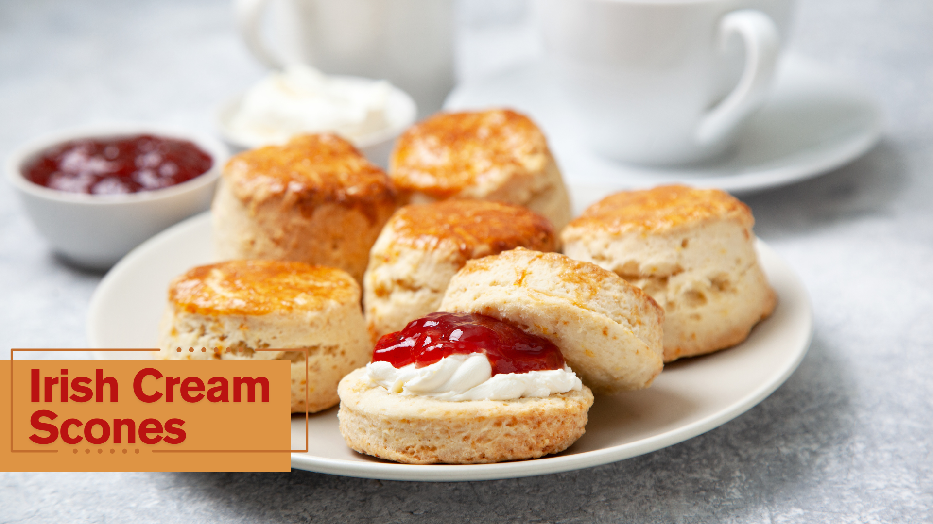 Irish Cream Scones recipe