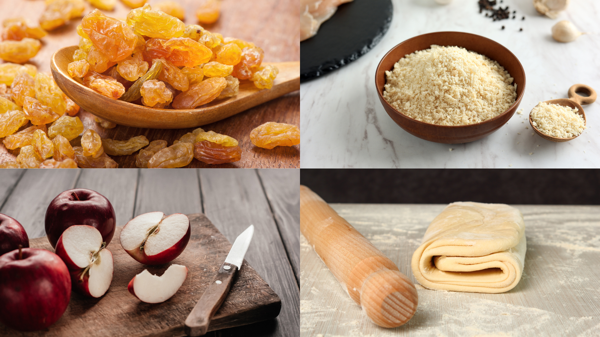 ingredients for Apple Strudel