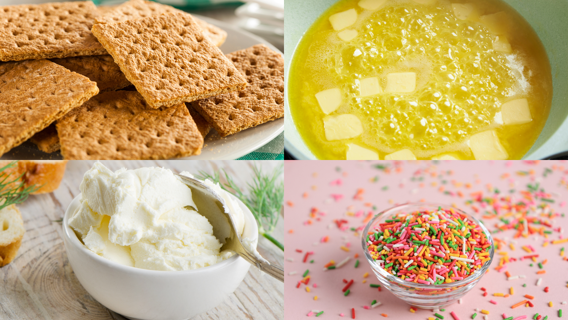 ingredients of Single Serve Funfetti Cheesecake