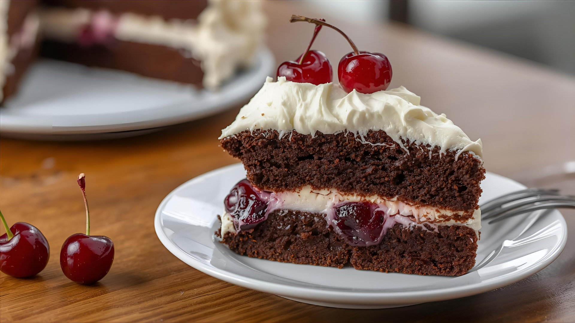 Chocolate Cherry Cola Cake