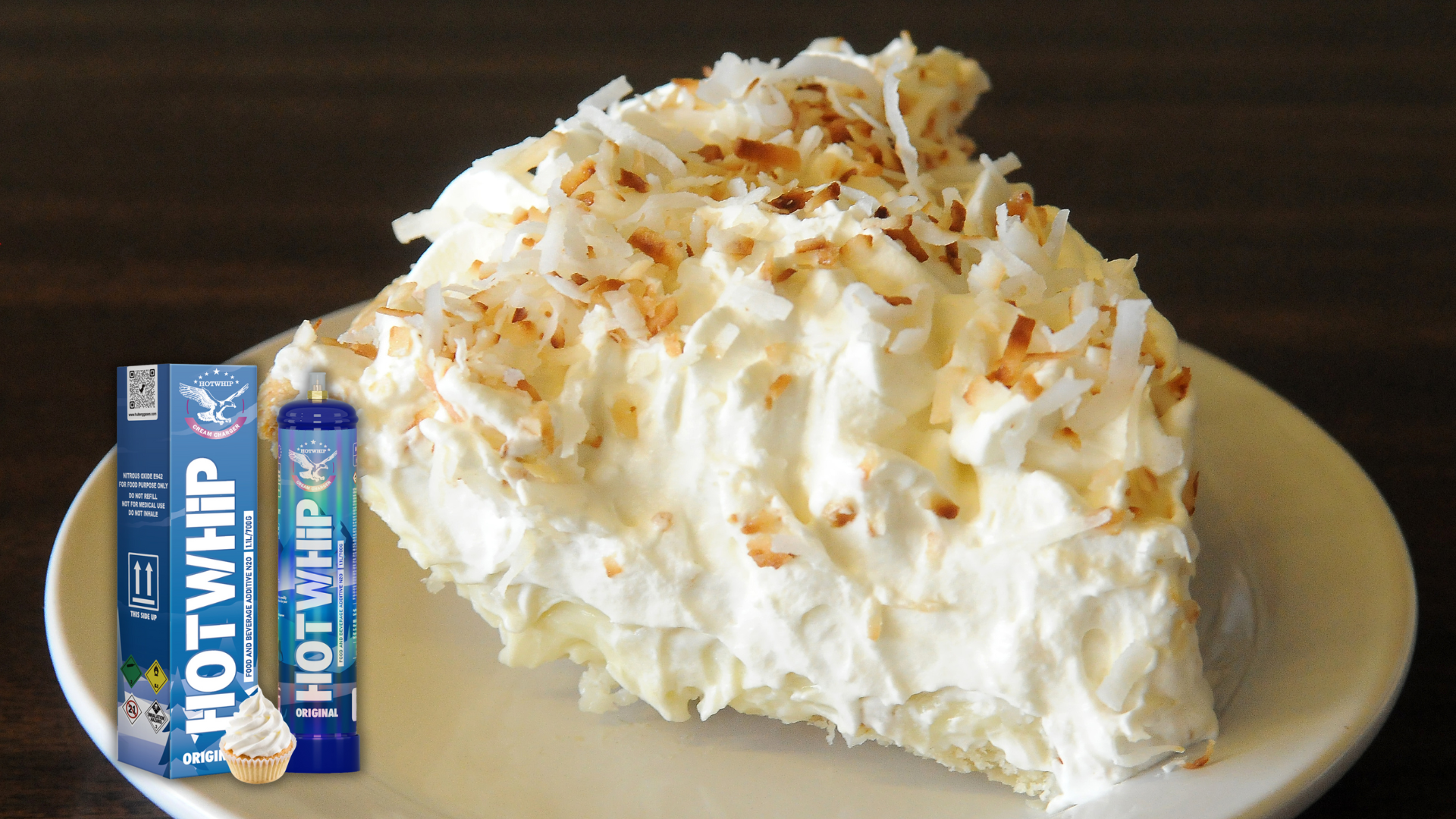 whipped cream made by cream charger