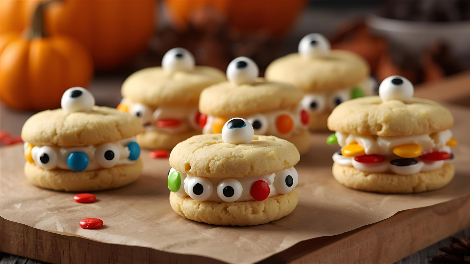 Monster Cream Cookies