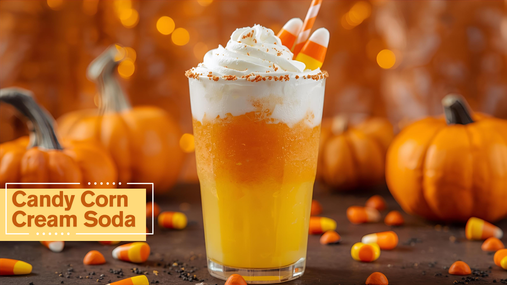 Candy Corn Cream Soda recipe