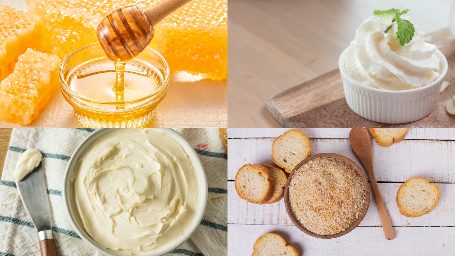 ingredients of Fried Cream Cheese