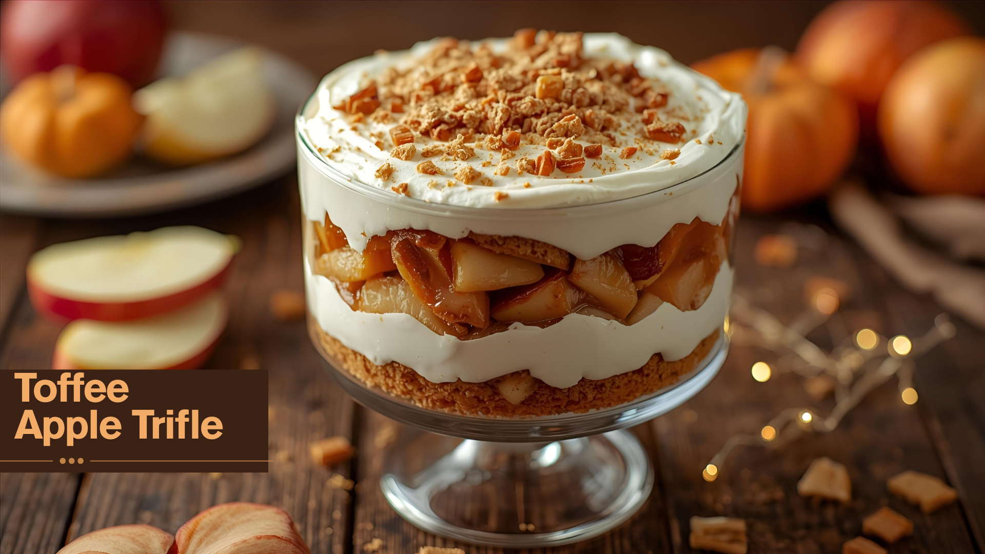 Toffee Apple Trifle recipe
