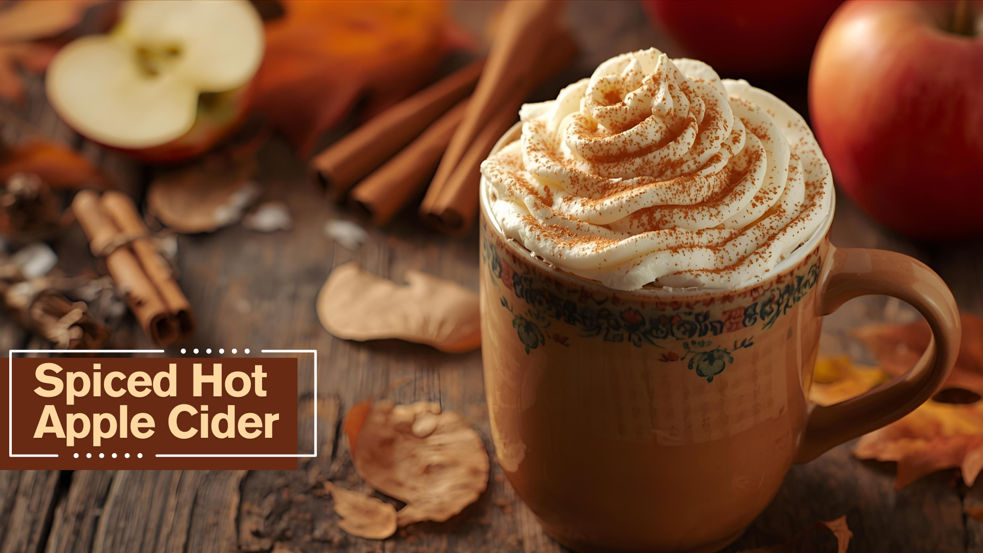 Spiced Hot Apple Cider recipe