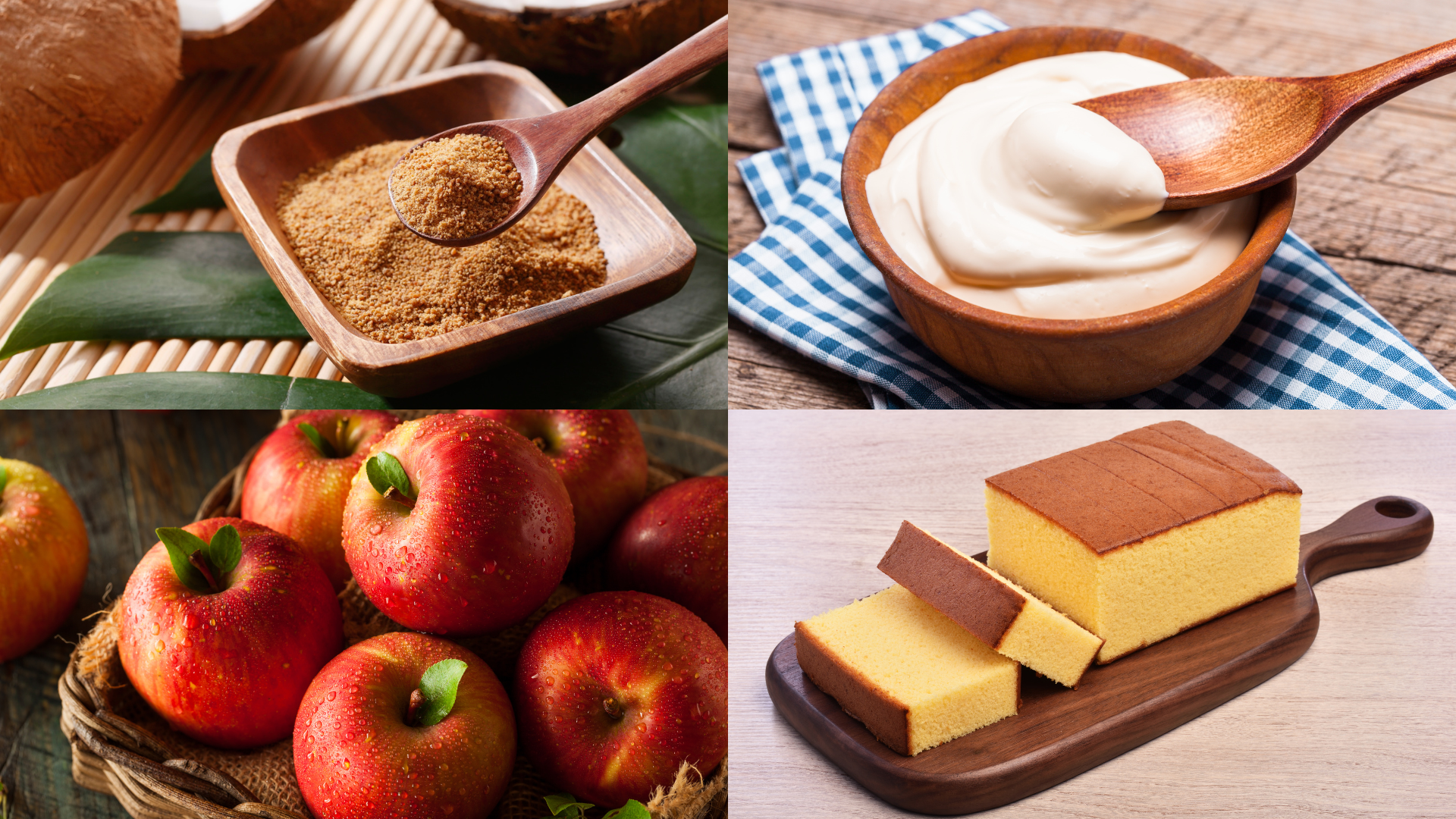 ingredients of Toffee Apple Trifle