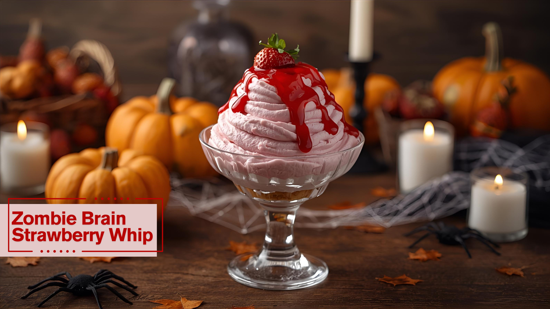 Zombie Brain Strawberry Whip recipe