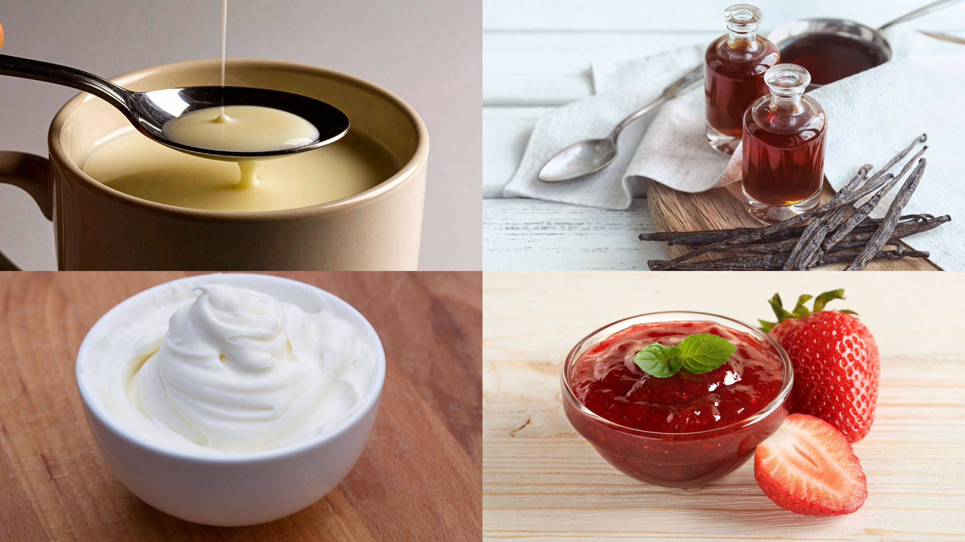 ingredients of Strawberry Whip