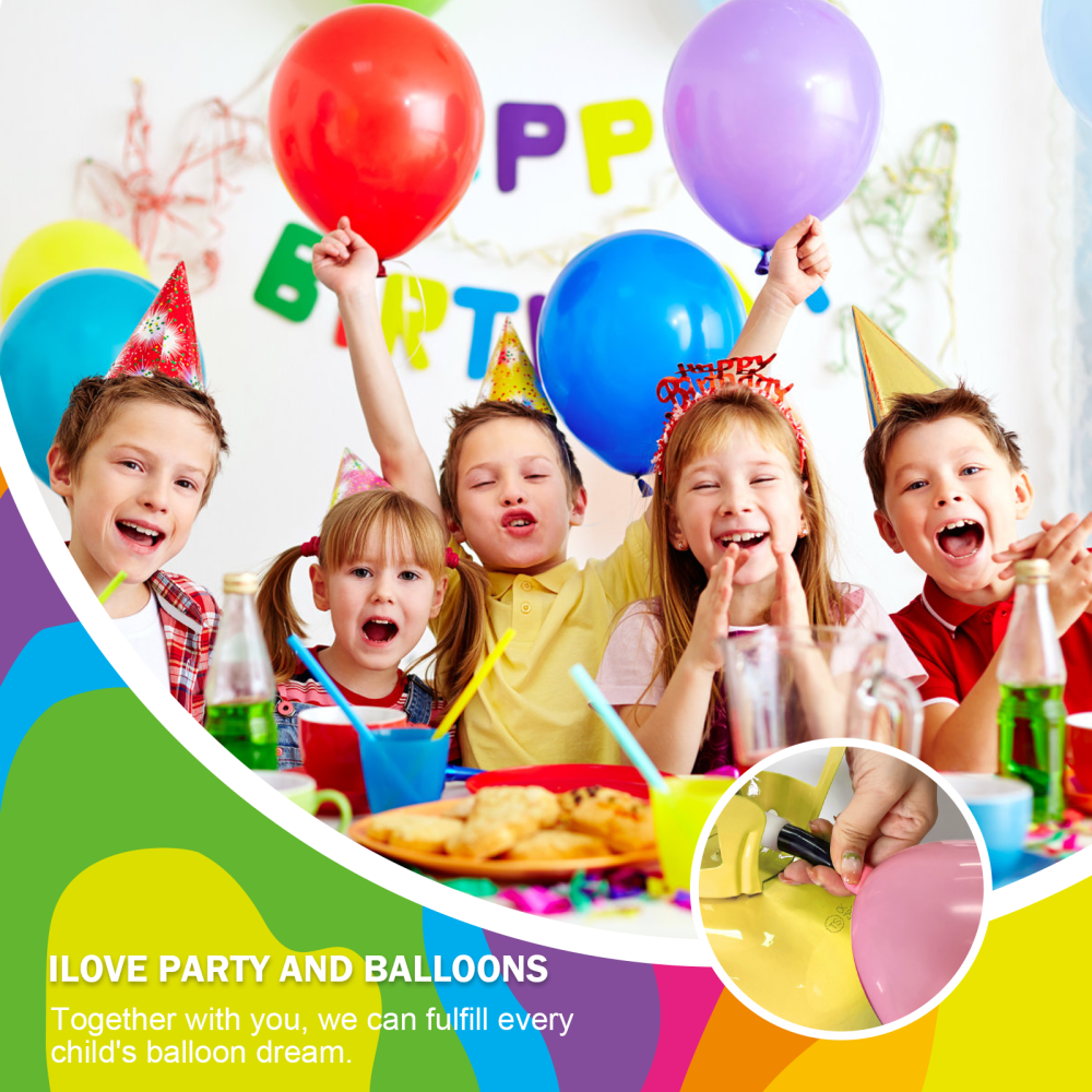 13L Helium Tank Kit (Includes 50 Assorted Latex Balloons,Balloon protector liquid and White Ribbon)